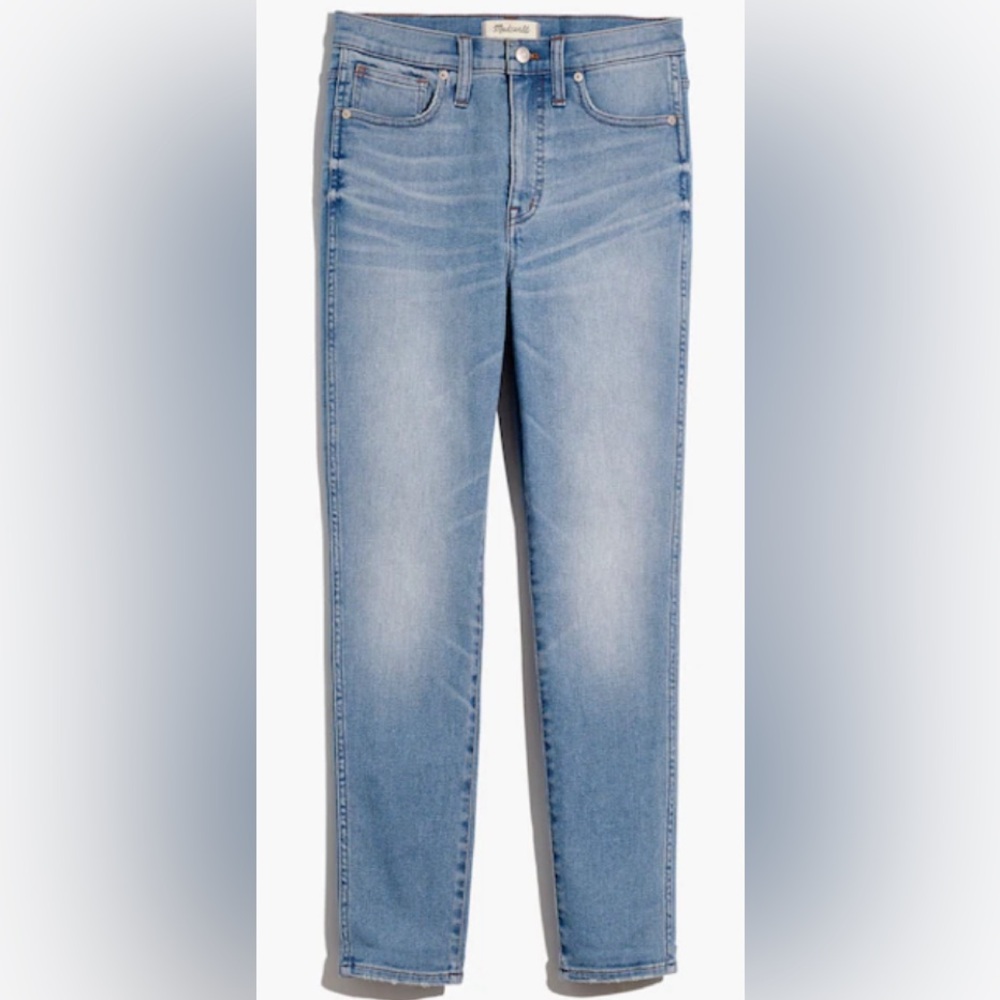 Madewell 10” High-Rise Skinny Crop Jeans Size 28 - Picture 3 of 3